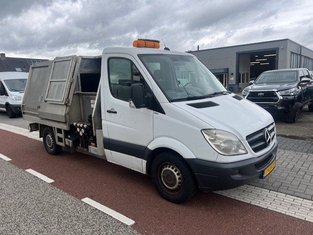 Mercedes-Benz Sprinter 310 2.2 CDI 366 KIPPER VEEGVUIL MET Z, Euro 5, Achterwielaandrijving, Gebruikt, Wit