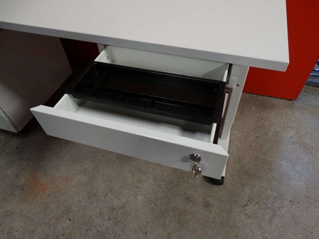 Nieuw: Persoonlijke lade voor bureau: wit, aluminium, zwart, VST, Met lades, Metaal, Nieuw