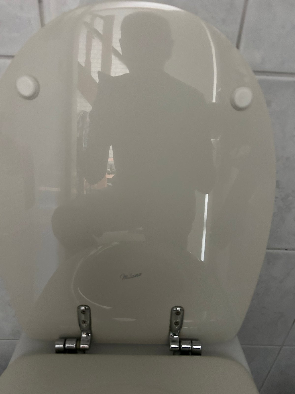 Spfinx Milano toiletbril, Doe-het-zelf en Verbouw, Ophalen, Gebruikt, Toilet