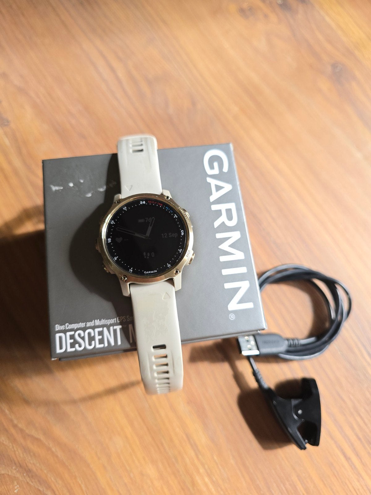 Garmin Descent MK2S Sport- en Duikhorloge, Ophalen, Garmin, Zo goed als nieuw, Waterdicht