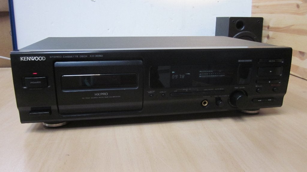Kenwood Stereo Cassette Deck KX-3060, Ophalen of Verzenden, Enkel, Kenwood, Tiptoetsen