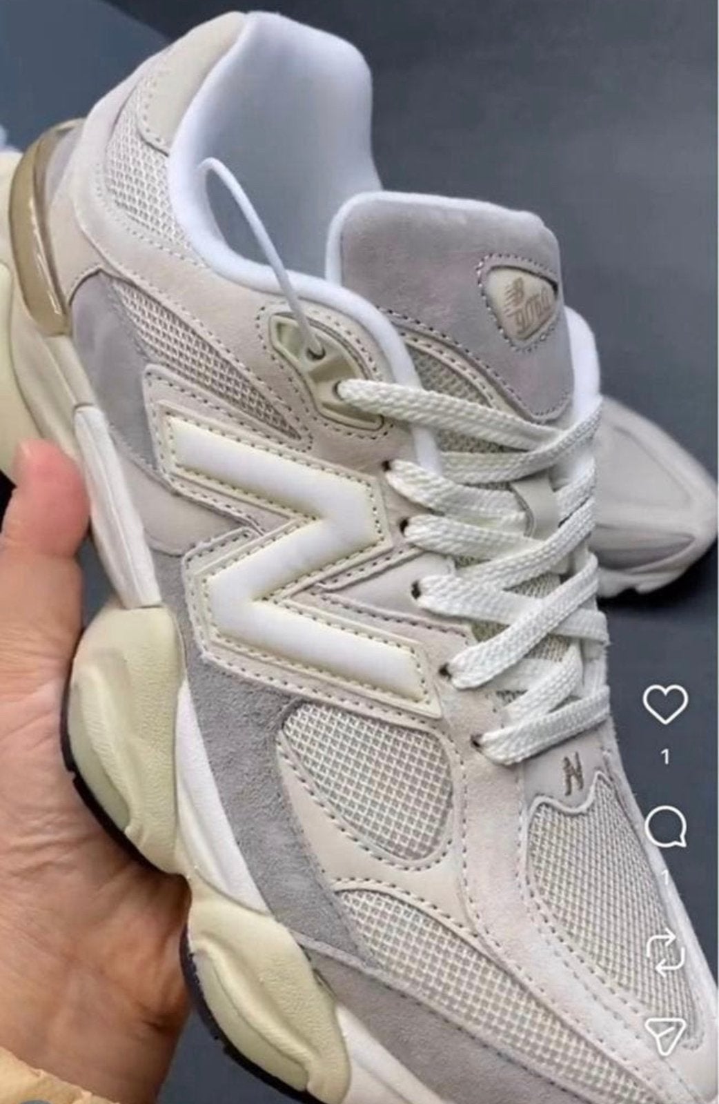 new balance 9060 nieuw, Beige, Nieuw, Ophalen of Verzenden, Sneakers of Gympen