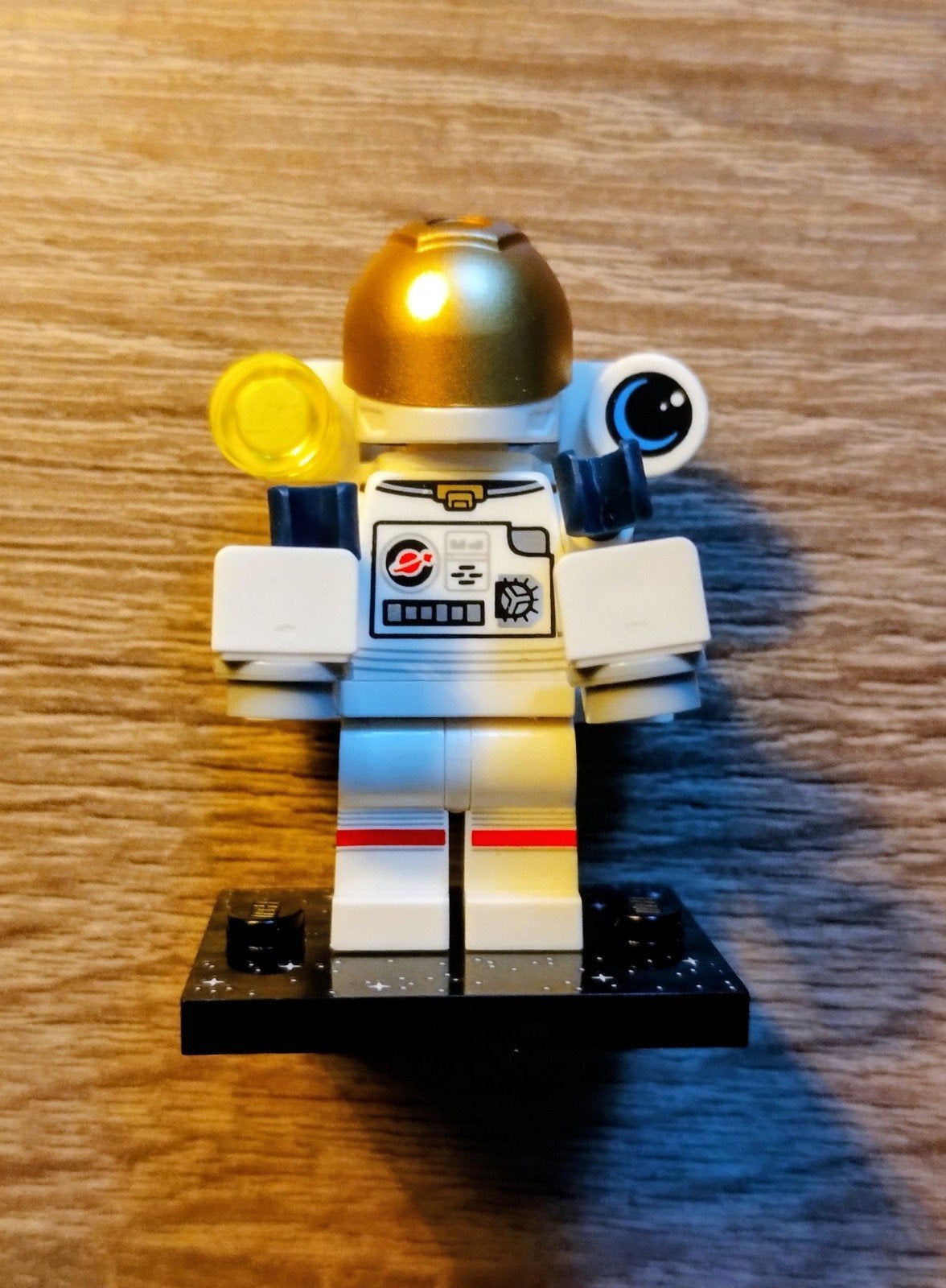 LEGO minifiguur Astronaut ruimtewandeling 71046 #1, Lego, Compleet, Ophalen of Verzenden, Zo goed als nieuw