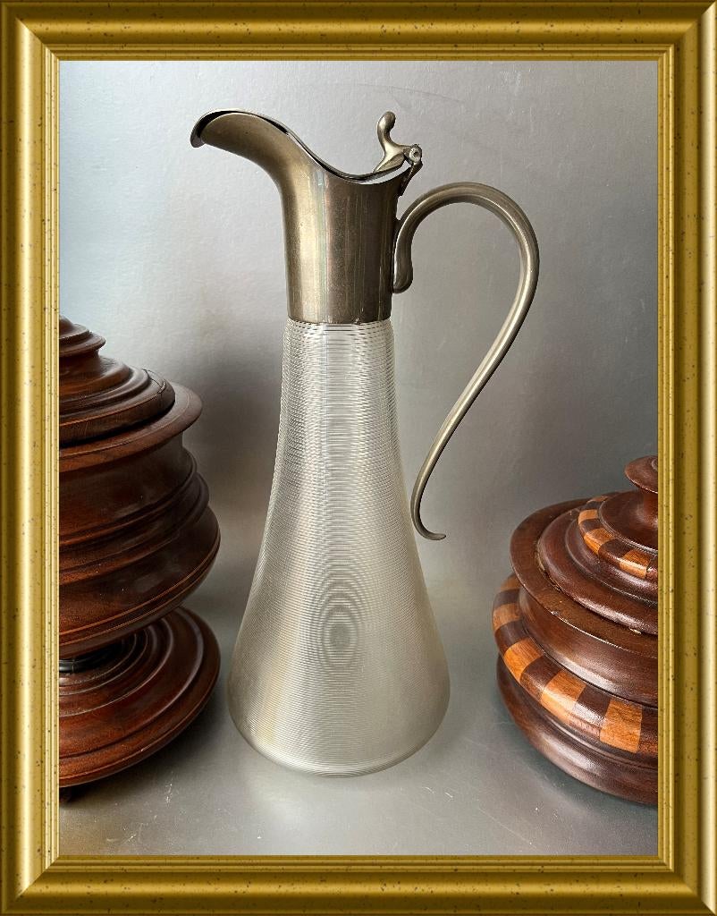 Oude draadglas snavelkan, Ophalen of Verzenden