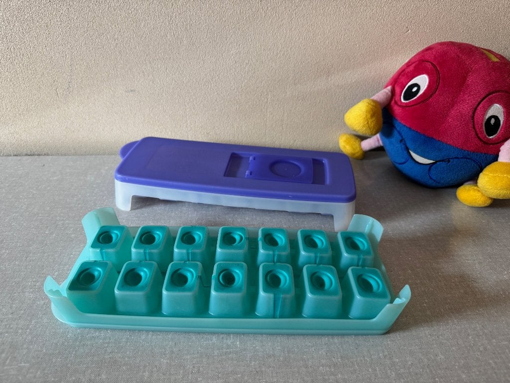 IJsbloklades flexibele vormen ijsblokjes maker TUPPERWARE, Ophalen of Verzenden, Nieuw, Overige typen, Met deksel