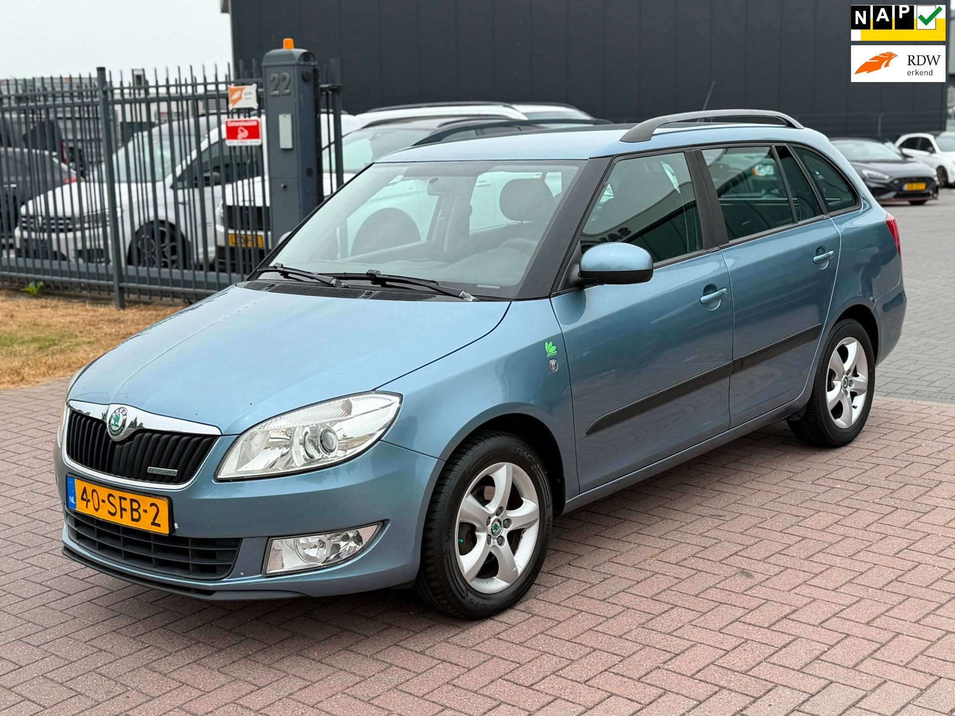 Skoda Fabia Combi 1.2 TDI Greenline 2011 NAP Goed onderhoude, Auto's, Voorwielaandrijving, Euro 5, Zwart, 1199 cc