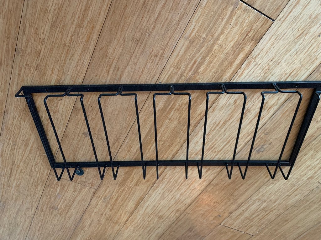 Glazenhouder / glasrek (5 stuks), Ophalen of Verzenden, Zo goed als nieuw, Metaal, Minder dan 5 flessen
