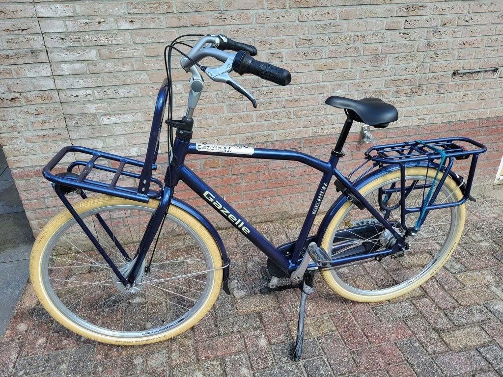 Gazelle HeavyDuty NL Transportfiets - Donkerblauw, Ophalen, Gebruikt, Versnellingen, Gazelle