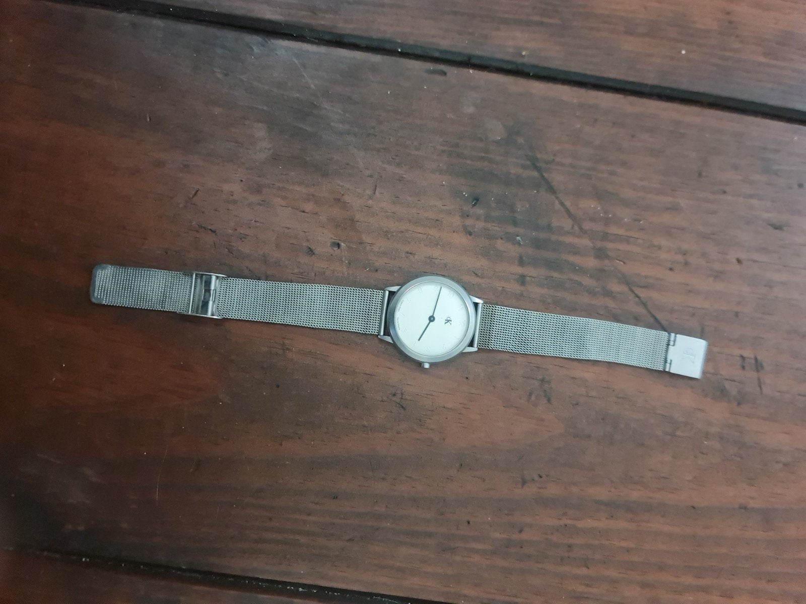 Calvin Klein horloge - Stijlvol en tijdloos, Sieraden, Tassen en Uiterlijk, Overige merken, Staal, Gebruikt, Staal