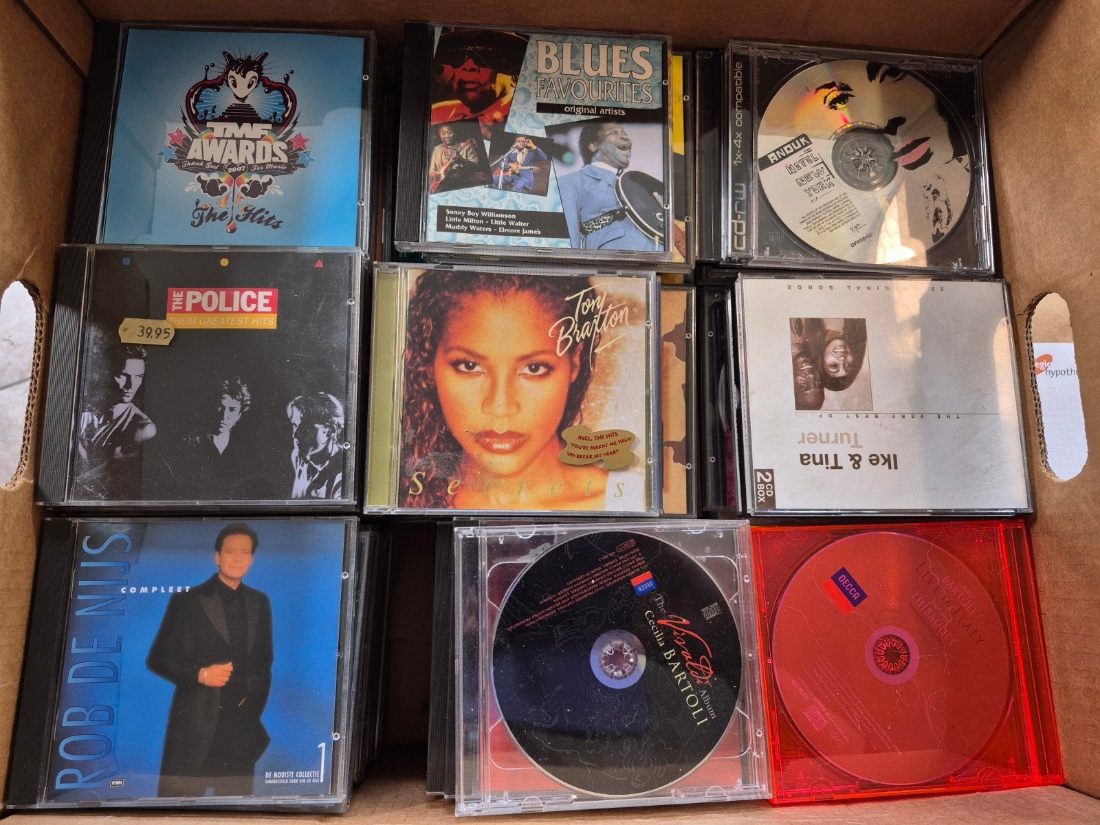 Ca. 110 cd's div. Genres, Ophalen, Gebruikt