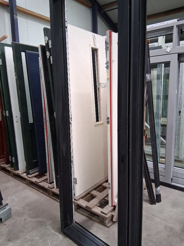 Nieuw Schuifpui hoekschuifpui  bezorgen factuur mogelijk, Aluminium, Ophalen of Verzenden, Zo goed als nieuw, 150 tot 225 cm