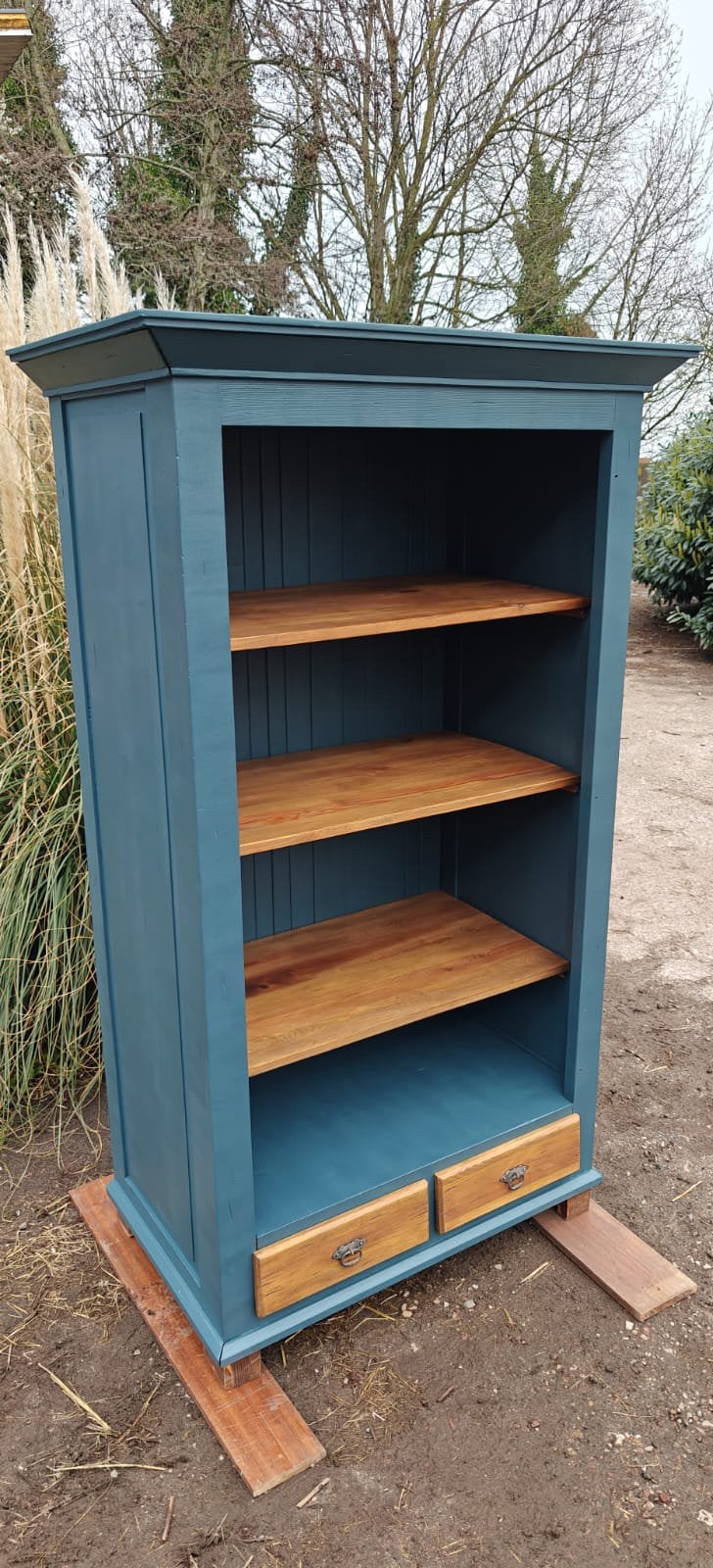 Boekenkast, Ophalen, 100 tot 150 cm, Zo goed als nieuw, 150 tot 200 cm