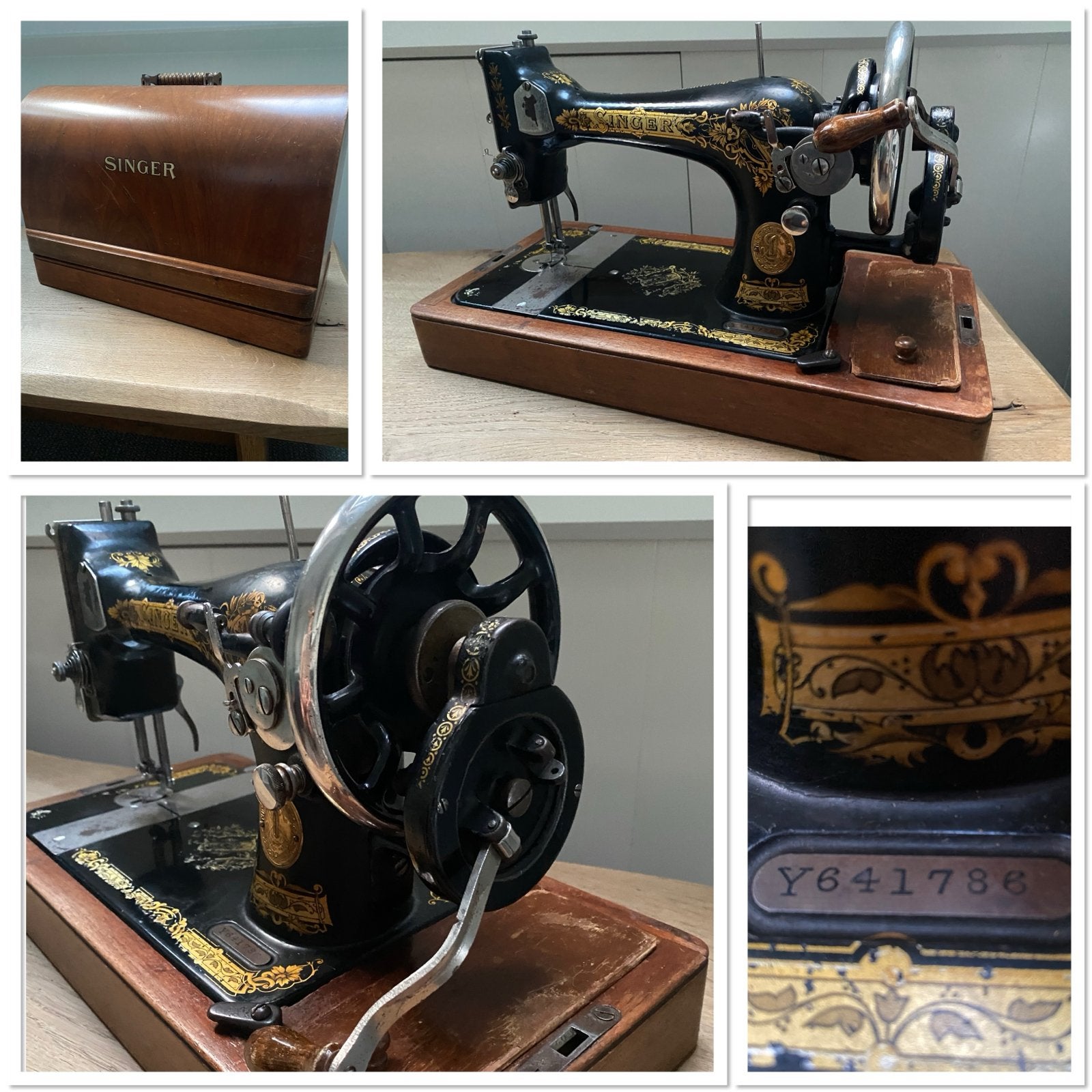 Antieke Singer Slinger Naaimachine 1926, Ophalen of Verzenden