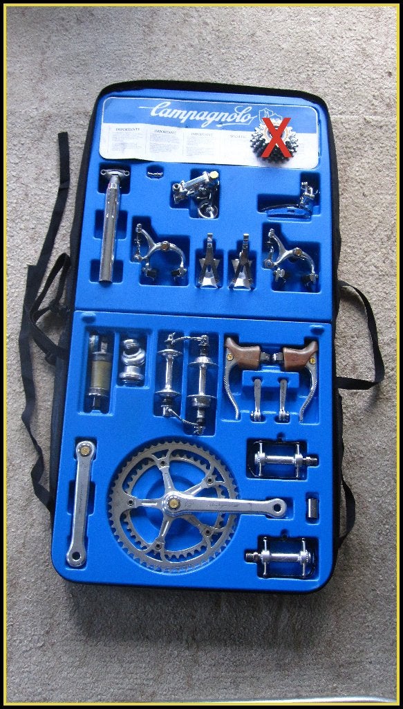 Campagnolo 50 Anniversary jubileum groep 1983, Ophalen, Overige materialen, Overige typen, Zo goed als nieuw
