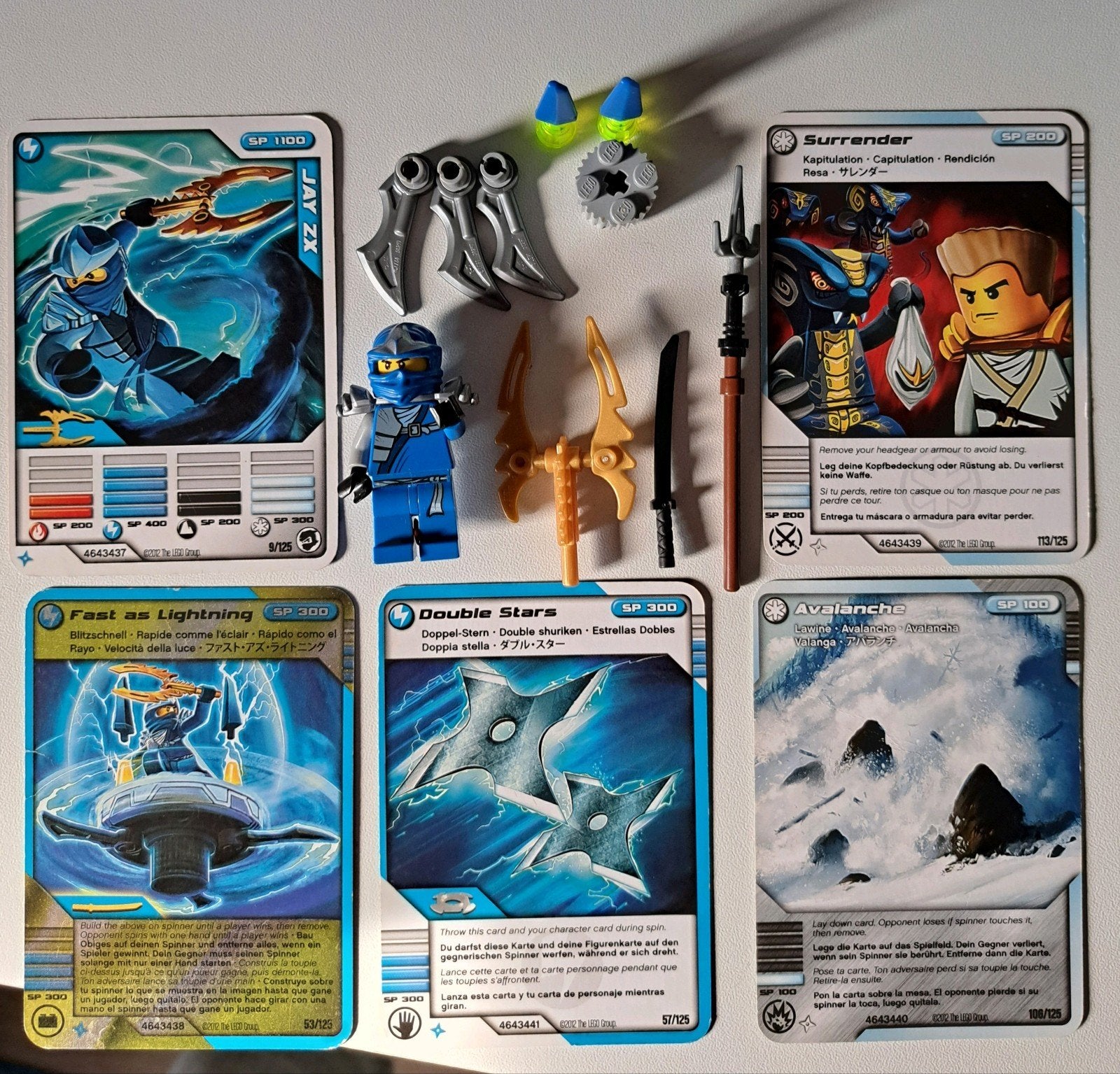 LEGO Ninjago 9553-1 Jay ZX set, Gebruikt, Lego, Ophalen of Verzenden, Minifiguur