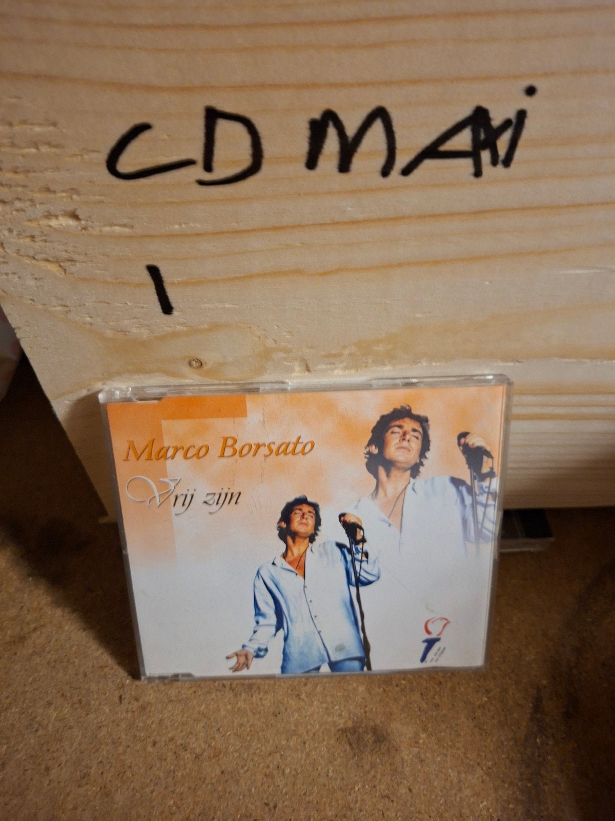 Marco Borsato - Vrij zijn CD Maxi Single, Ophalen of Verzenden, Gebruikt, Pop, Single