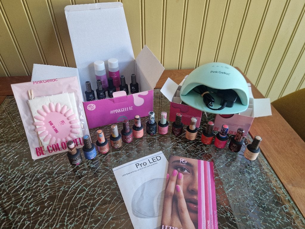 Pink gellac, Ophalen, Overige kleuren, Zo goed als nieuw, Handen en Nagels