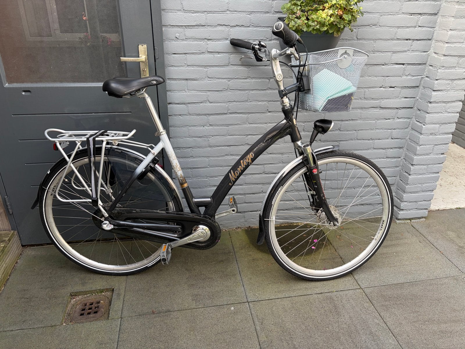 Montego damesfiets - zo goed als nieuw, Fietsen en Brommers, 53 tot 56 cm, Versnellingen, Zo goed als nieuw, Schijfrem