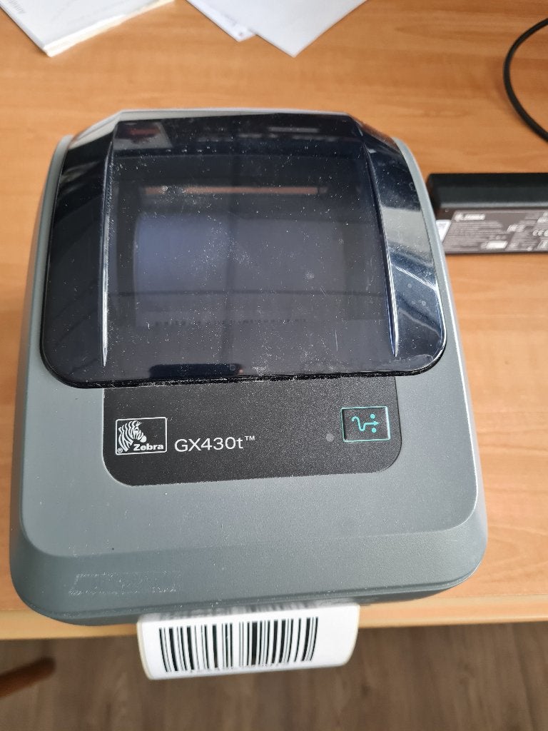 Zebra GX 430t Labelprinter, Ophalen, Gebruikt