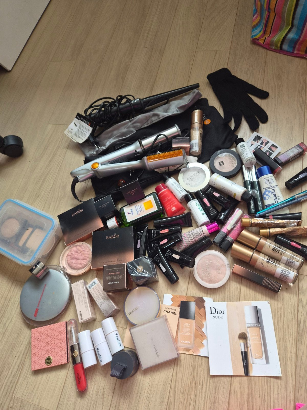 partij merk make up oa chanel colistar nina ricci krultang, Ophalen of Verzenden, Nieuw, Overige kleuren, Gehele gezicht