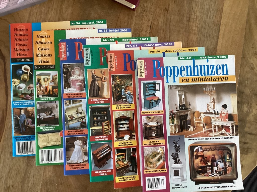 Poppenhuis en miniaturen tijdschriften, Ophalen of Verzenden, Gebruikt, Poppenhuis