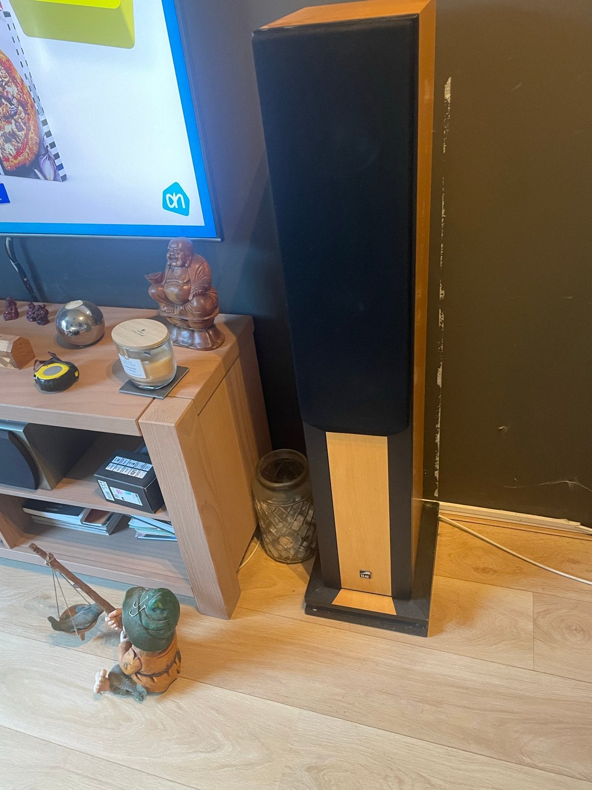Elac CL 202 Vloerstaande Luidsprekers - Topgeluid!, Vloerstaande luidspreker, Gebruikt, Basreflex, Ophalen