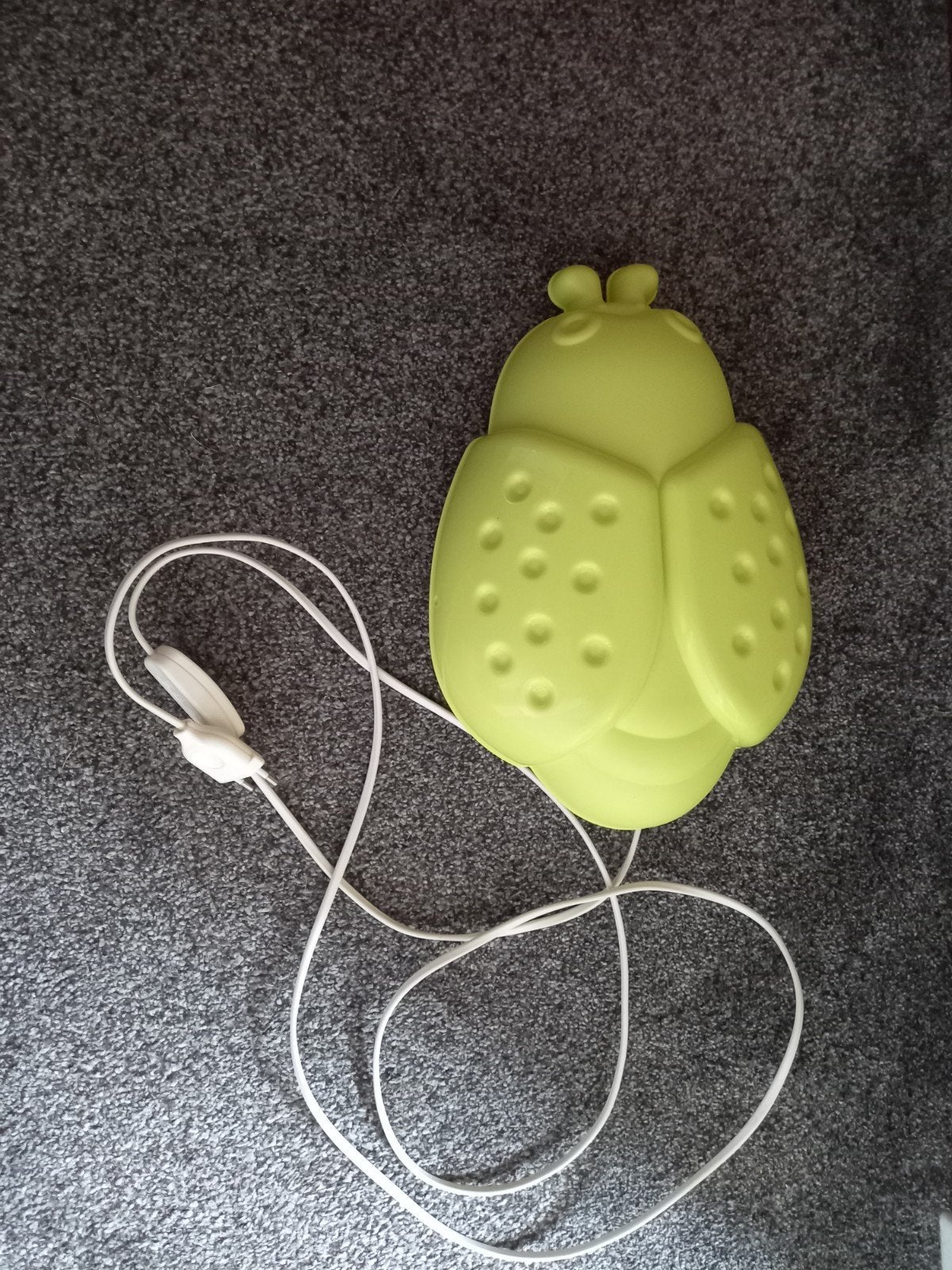 Leuke groene lieveheersbeestje lamp voor kinderkamer, Gebruikt, Groen, Ophalen of Verzenden, IKEA