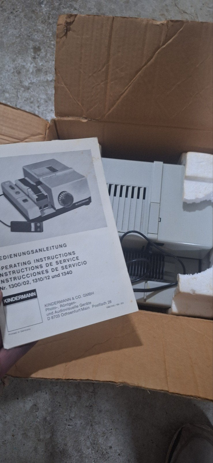 Kindermann dia projector, Ophalen of Verzenden, Zo goed als nieuw