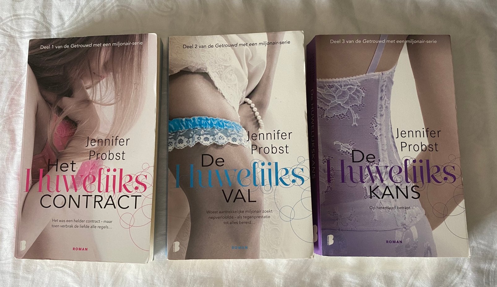 Het huwelijks contract, De huwelijks val, De huwelijks kans, Ophalen of Verzenden, Gelezen