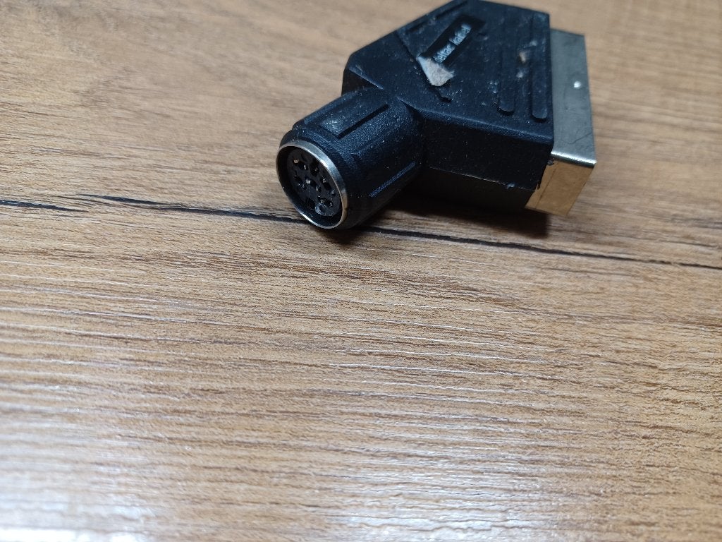 Scart adapter - nieuw, Ophalen of Verzenden, Nieuw, Minder dan 2 meter, Scartkabel