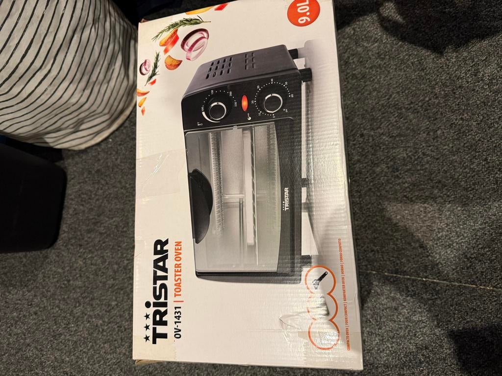 Tristar OV-1431 Toaster Oven 9.0L - Nieuw in doos, Ophalen, Zo goed als nieuw