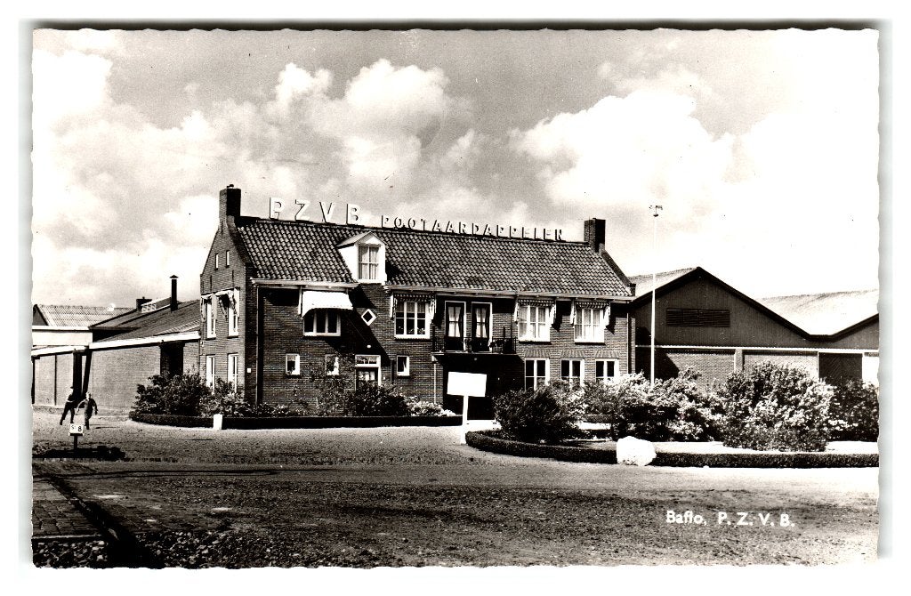 Baflo, P. Z. V. B. Pootaardappelen, Verzamelen, Verzenden, 1960 tot 1980, Ongelopen, Groningen
