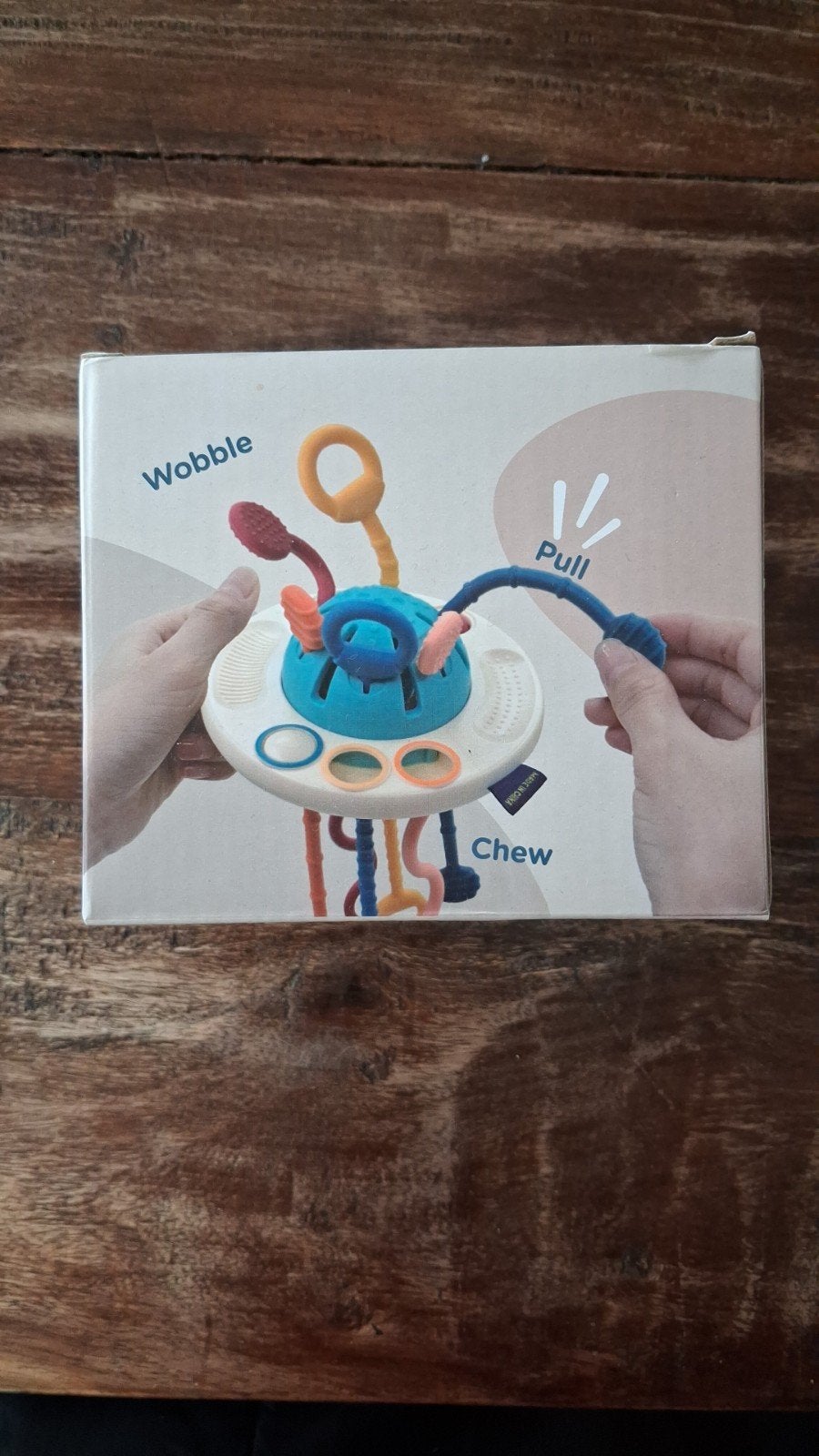 Fat Brain Toys Wobbly Pull Speeltje voor Baby's, Ophalen, Nieuw, Overige typen