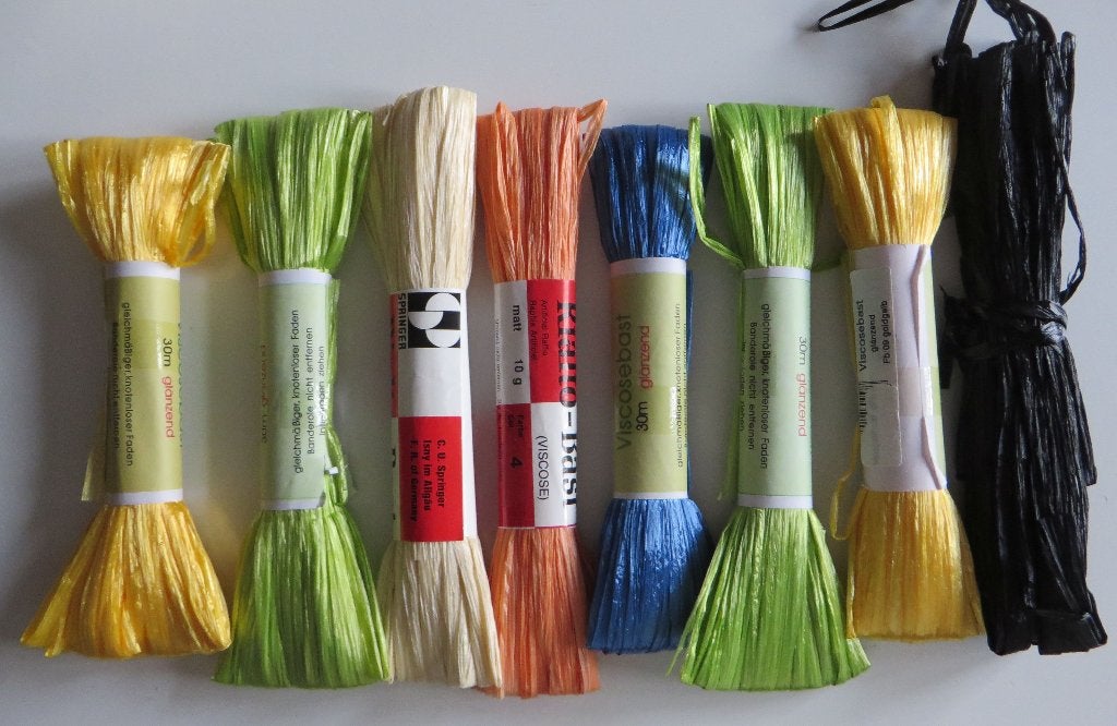 Raffia 8 stuks, Ophalen, Nieuw, Overige typen