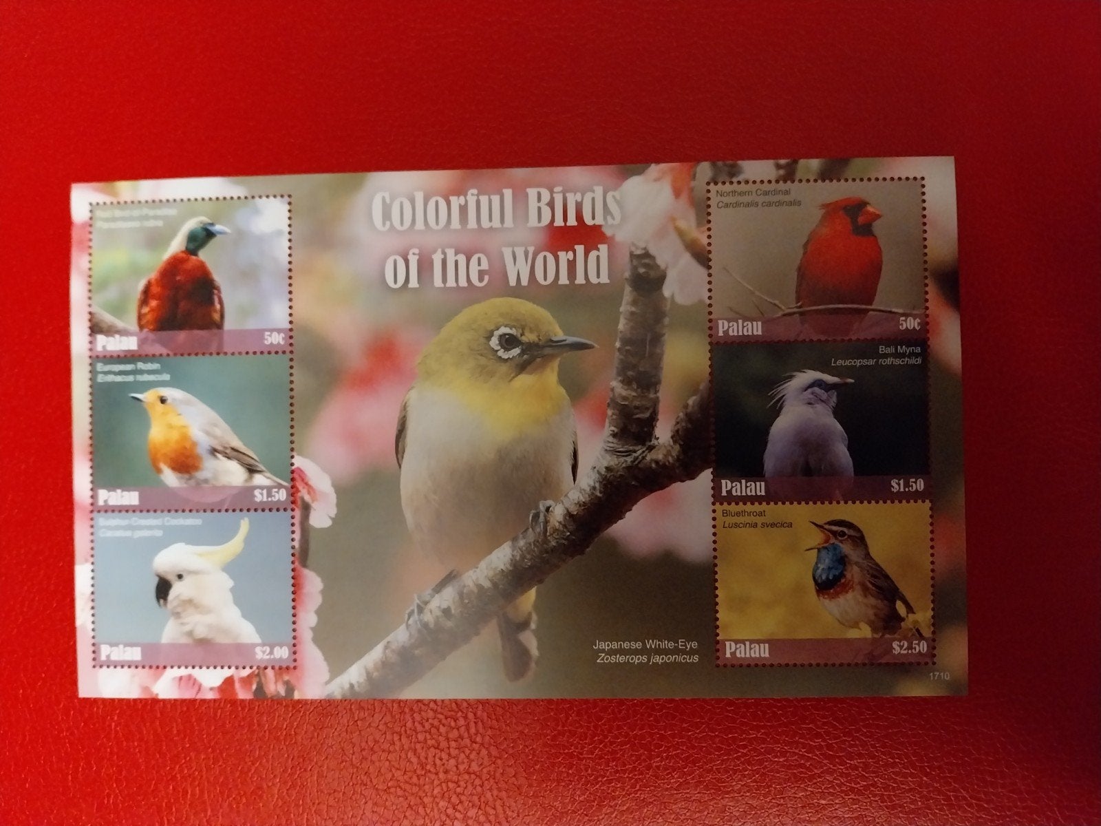 Palau klb 4015-4020 vogels 2018 postfris mi 15 eu, Ophalen of Verzenden, Dier of Natuur