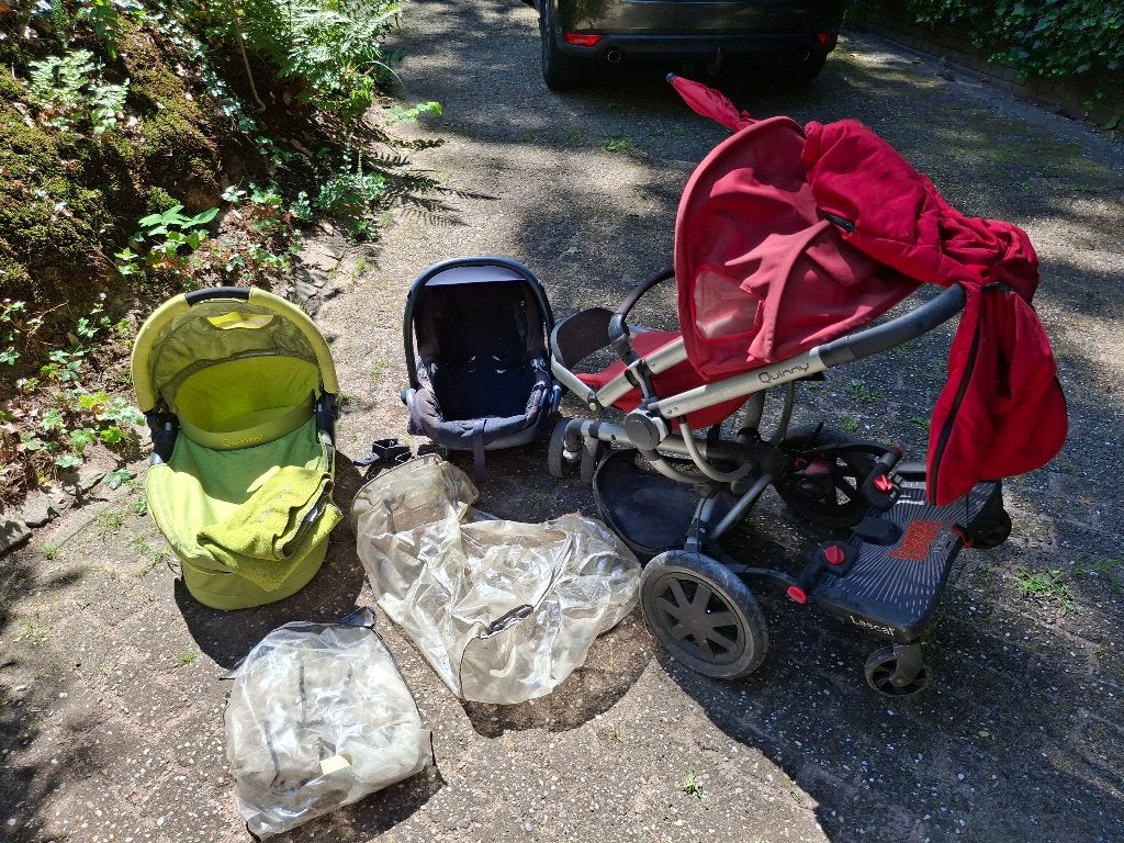 kinderwagen - Quinny buzz, Ophalen, Quinny, Combiwagen, Luchtbanden