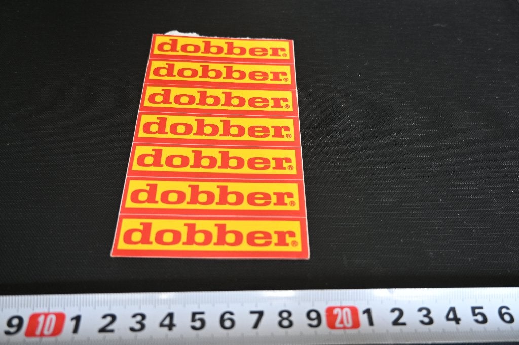 sticker set DOBBER, Ophalen, Zo goed als nieuw