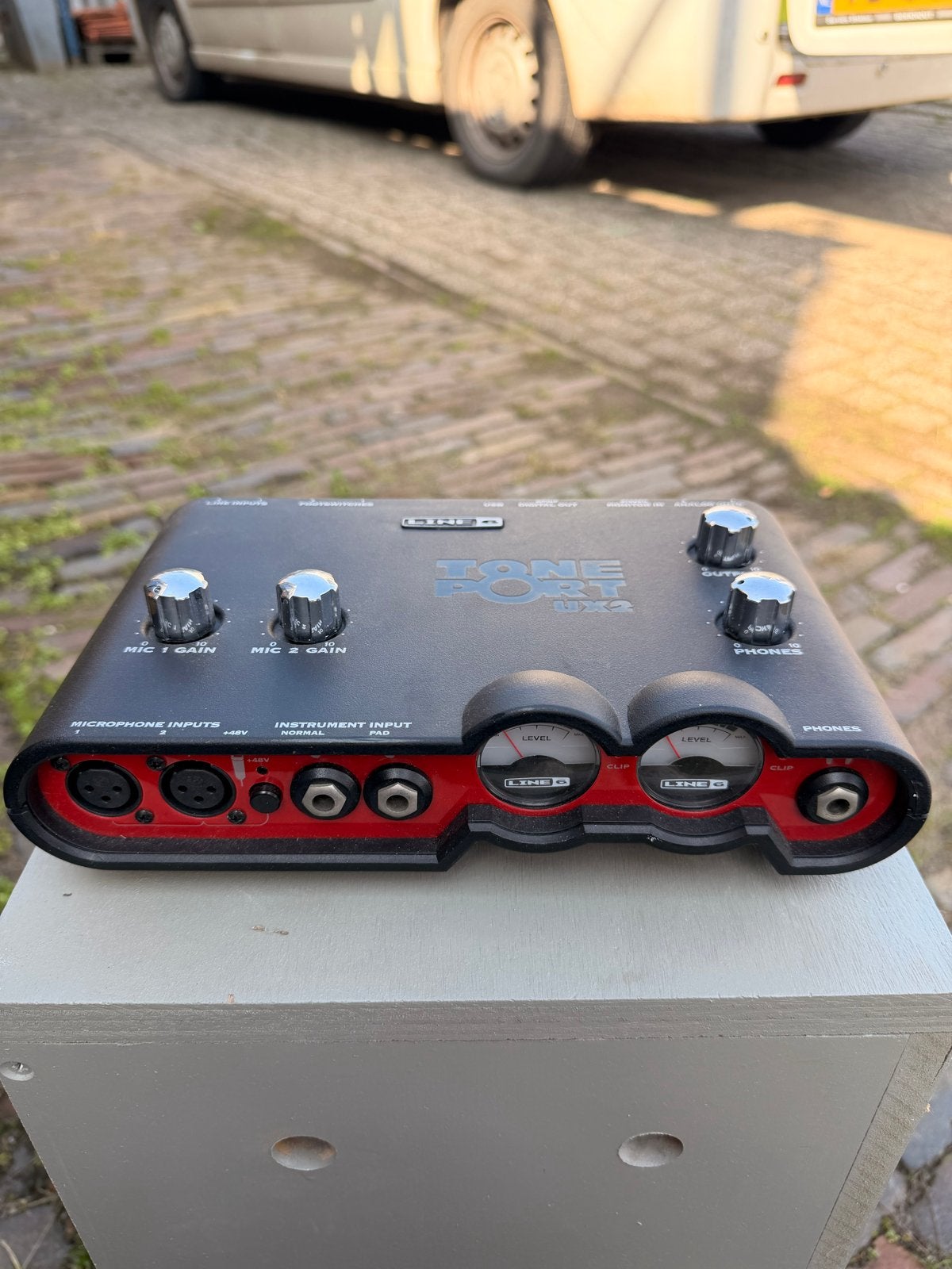 Line 6 TonePort UX2 Audio Interface, Computers en Software, Ophalen of Verzenden, Gebruikt