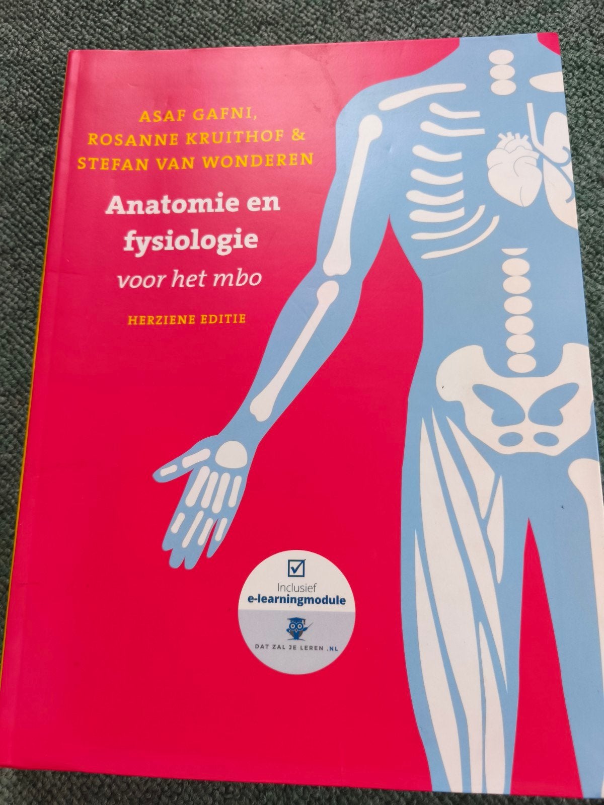 Anatomie en Fysiologie voor het MBO excl elearning, Boeken, Ophalen of Verzenden, MBO, Beta, Asaf Gafni, Rosanne Kruithof & Stefan van Wonderen