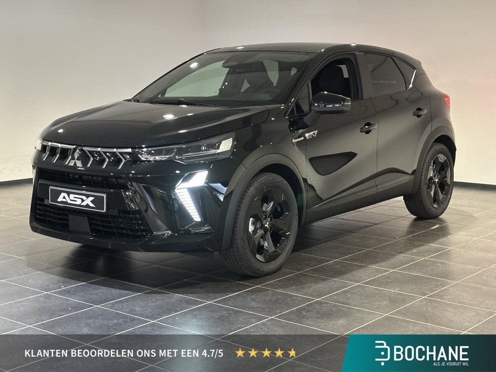 Mitsubishi ASX 1.8 HEV AT Black Edition | Uit voorraad lever, Auto's, Mitsubishi, Bedrijf, Te koop, ASX, ABS, Achteruitrijcamera