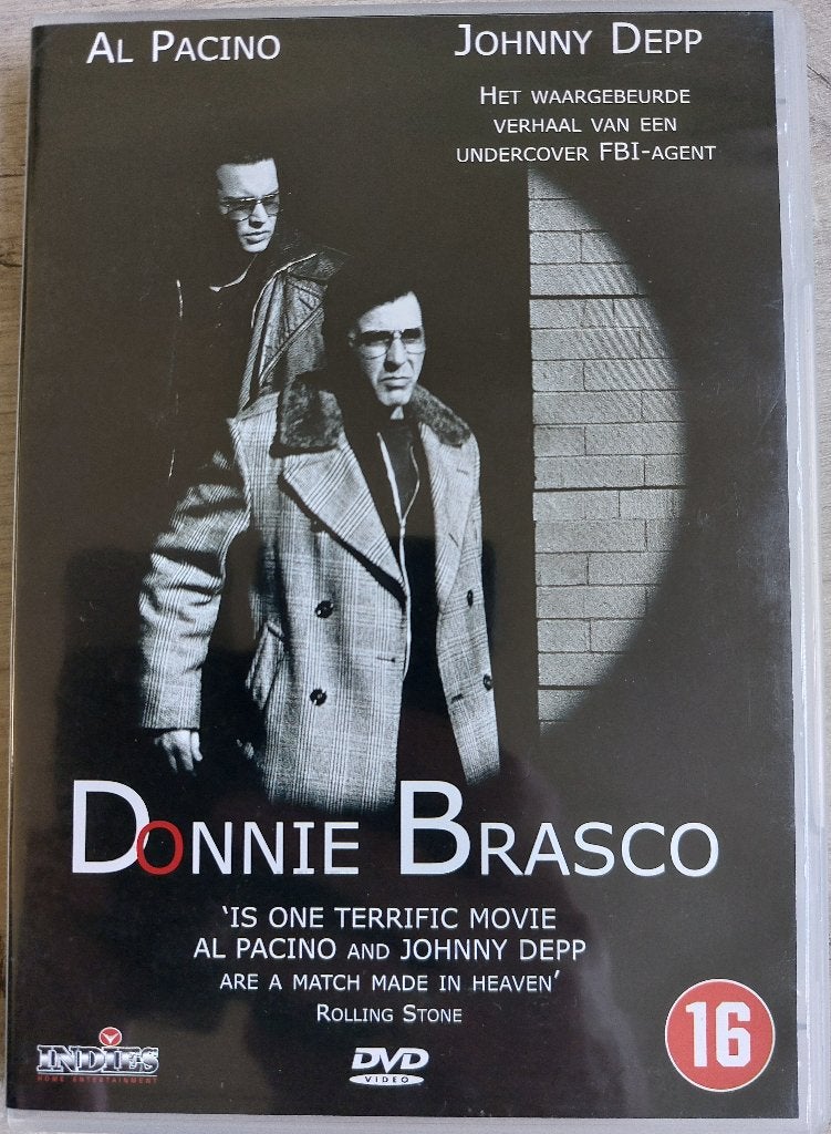 DVD Donnie Brasco (1997), Ophalen, Maffia en Misdaad, Vanaf 16 jaar, Nederlands