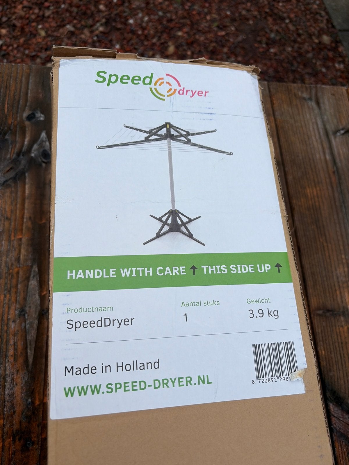 SpeedDryer: Elektrisch droogrek voor snelle wasdroging, Ophalen, Minder dan 85 cm, Overige typen, 8 tot 10 kg