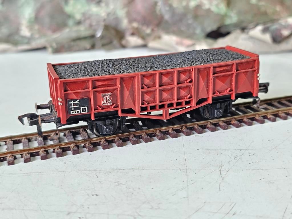 Modeltrein Ho fleischmann kolenwagen,  wagon, Ophalen of Verzenden, Gelijkstroom, Wagon, Fleischmann