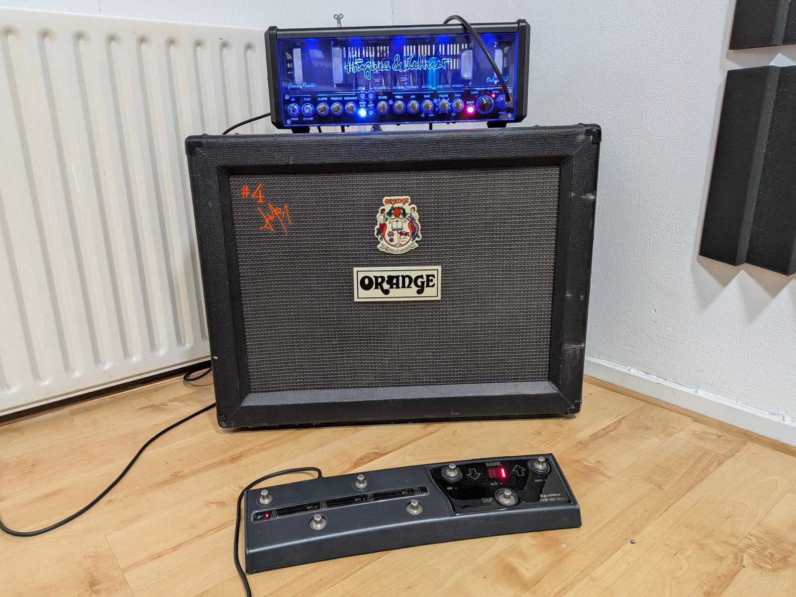 Hughes & Kettner Grandmeister Deluxe 40, Ophalen, Zo goed als nieuw, Minder dan 50 watt