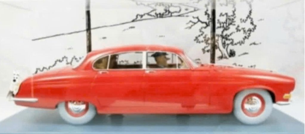 Jaguar MK 10 1962 Kuifje 1/24 voitures TINTIN # 20, Hobby en Vrije tijd, Modelauto's | 1:24, Verzenden, Nieuw, Auto, Overige merken