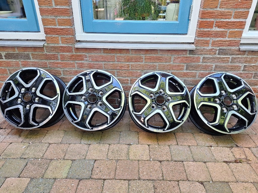 4 lichtmetalen velgen, 16 inch, 5 x 130, Auto-onderdelen, Banden en Velgen, Ophalen, Overige, Velg(en), 16 inch