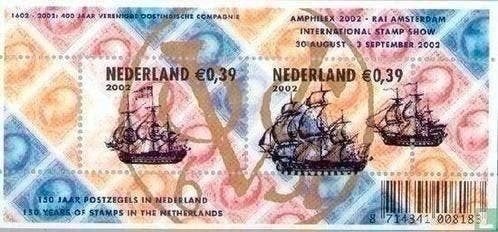 Blok Amphilex 2002 NL Postfris, Ophalen of Verzenden