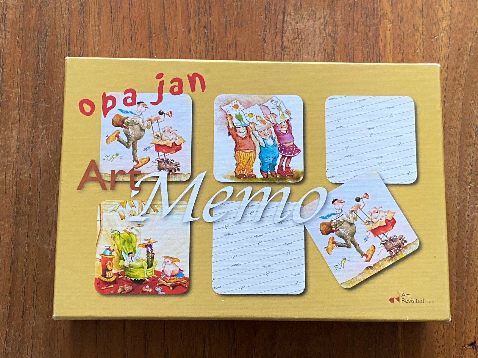 Opa Jan memo - Marius van Dokkum memoryspel, Een of twee spelers, Ophalen of Verzenden, Nieuw