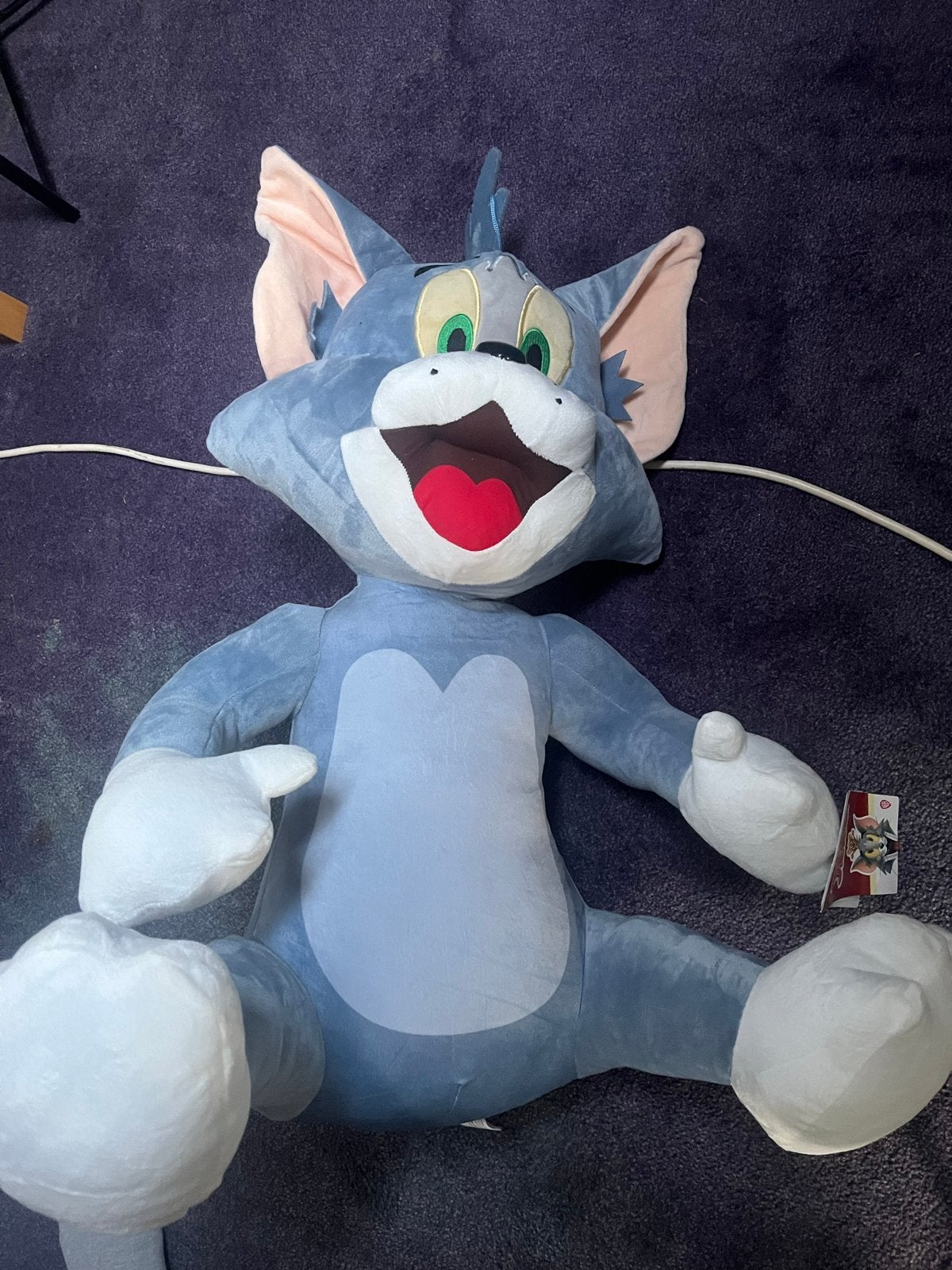 Grote Tom de Kat knuffel - Tom en Jerry, Kinderen en Baby's, Speelgoed | Knuffels en Pluche, Overige merken, Overige karakters