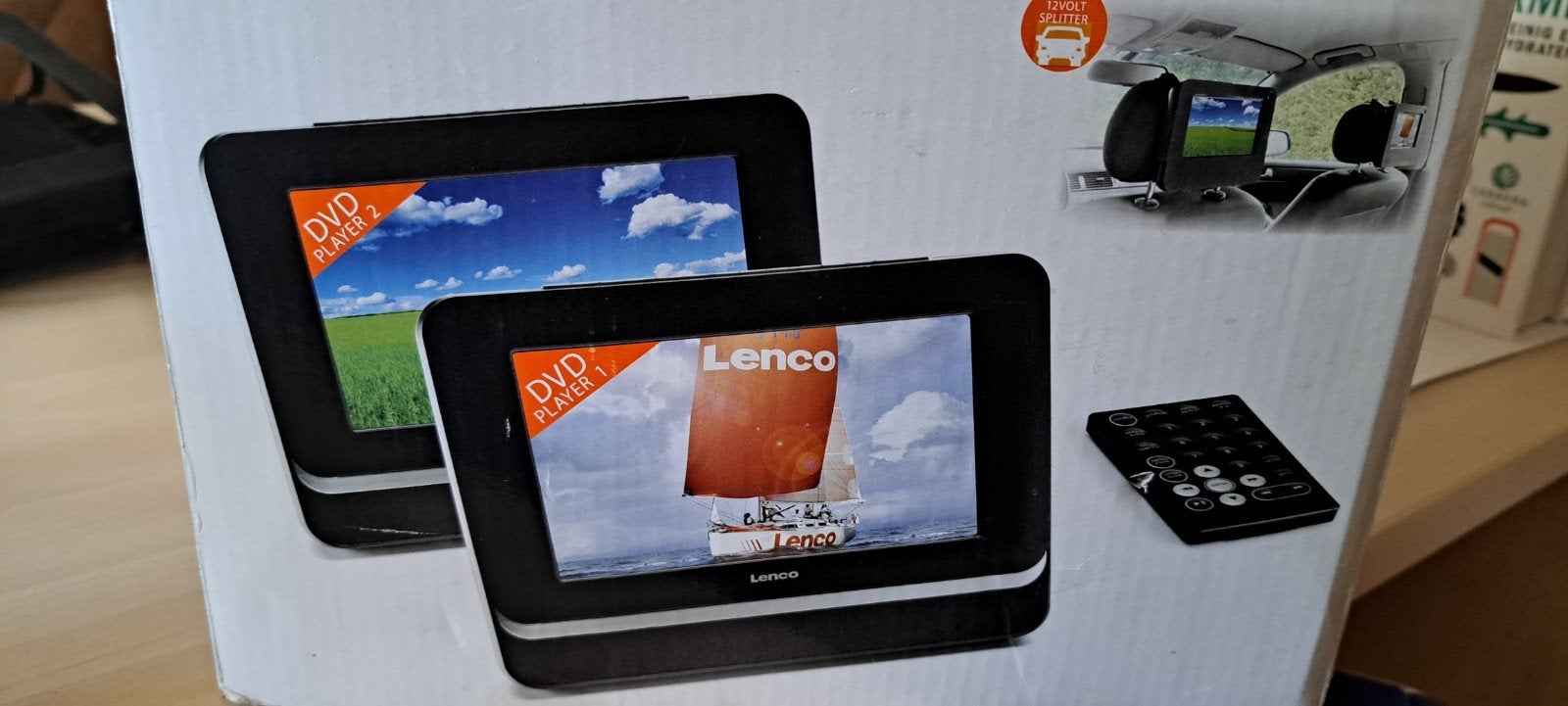 2 Lenco portable dvd spelers., Ophalen